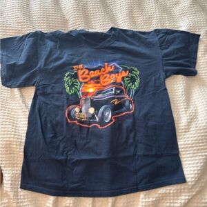 Beach Boys Graphic Tee, Navy Blue